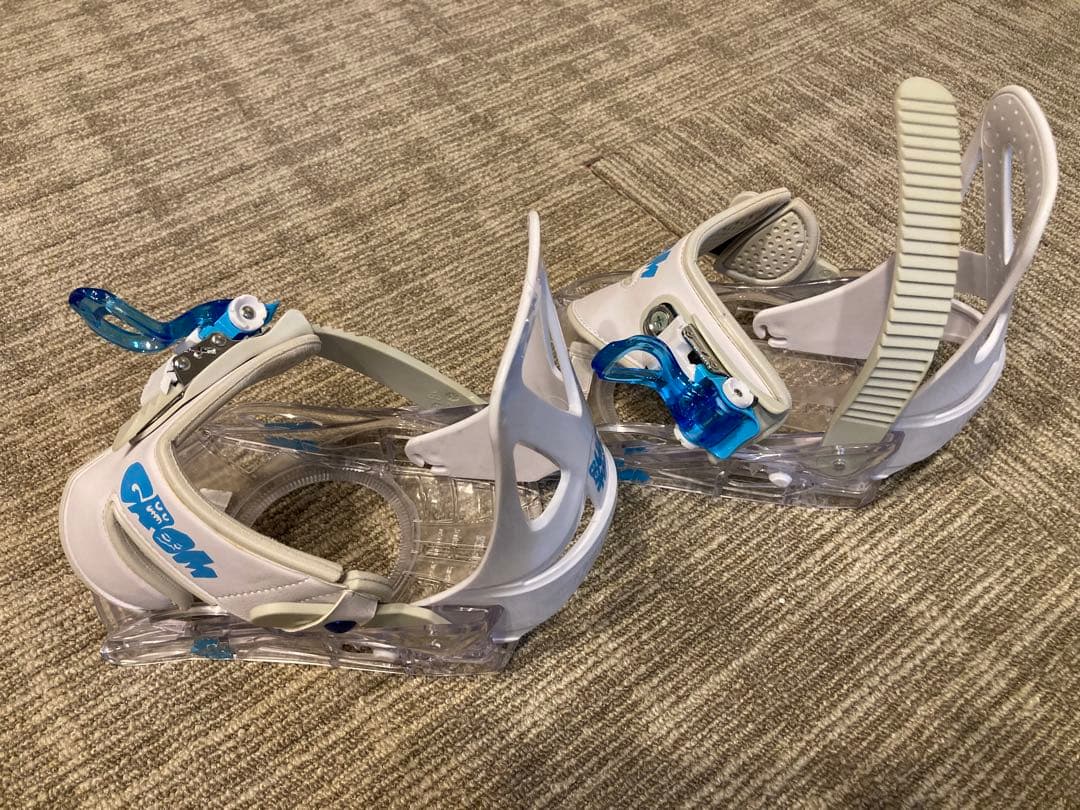 BURTON グロム スノーボードビンディング 子供用 Mサイズ