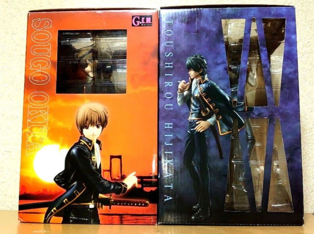 G.E.M.シリーズ 銀魂 土方十四郎 ver.改 沖田総悟 フィギュア