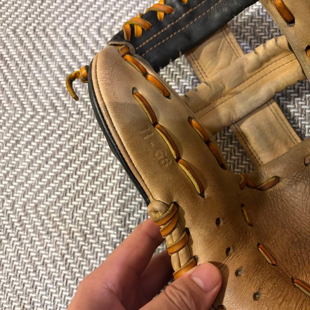 ZETT プロステイタス 硬式 内野手用　プロ実使用　プロ支給品　三森大貴