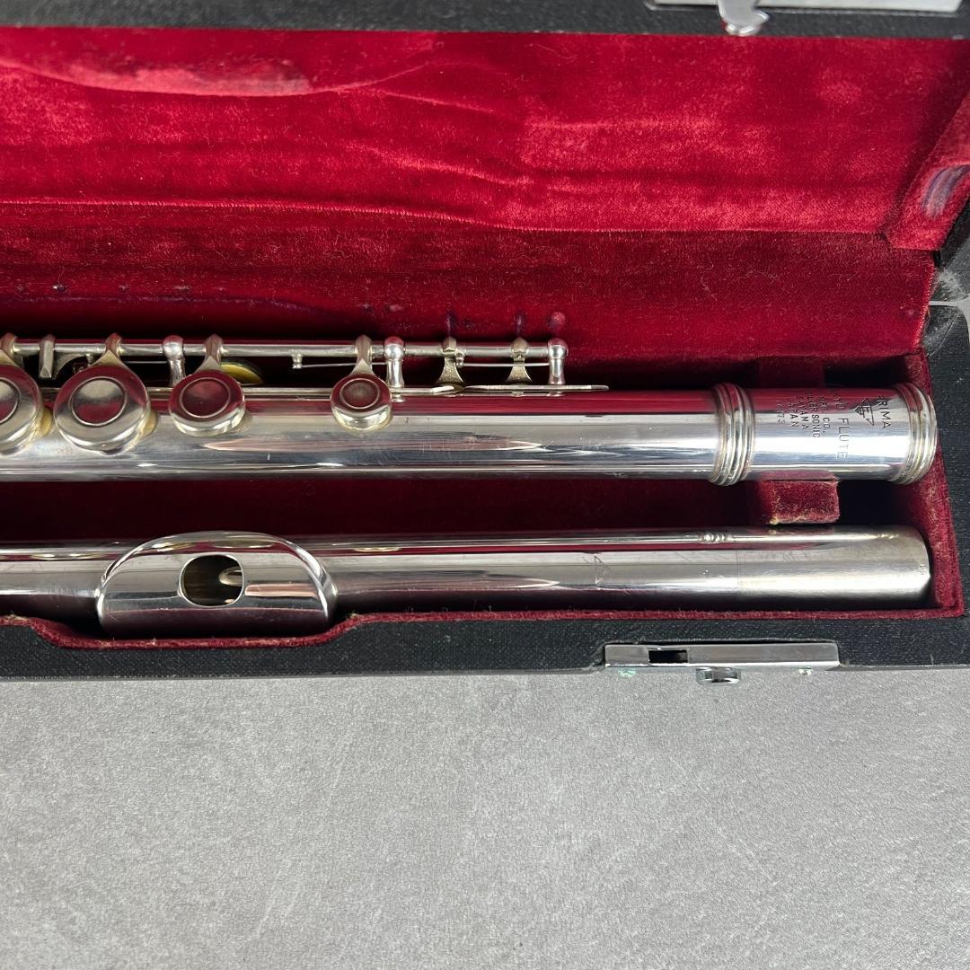 サンキョウフルート　シルバーソニック　管体銀製　SANKYO　SILVER　吹奏