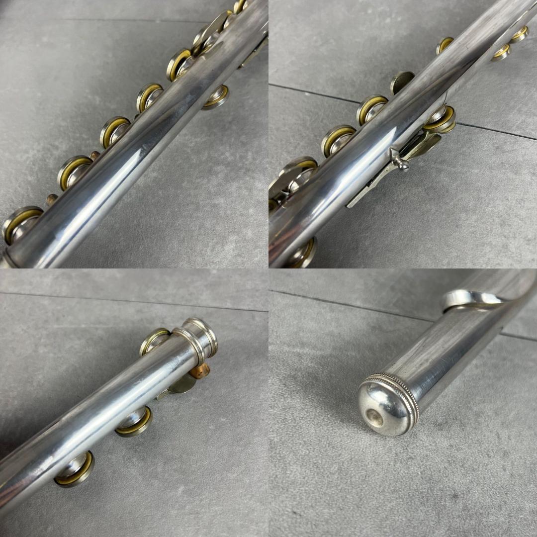 サンキョウフルート　シルバーソニック　管体銀製　SANKYO　SILVER　吹奏