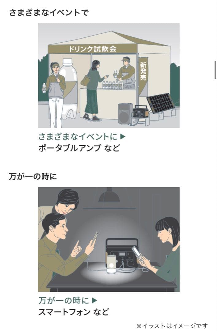 JVCケンウッド JVC BN-RB37-C ポータブル電源