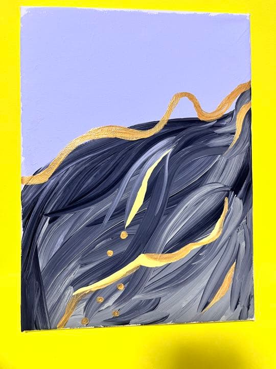 絵画ANNA.k ダチョウの背中