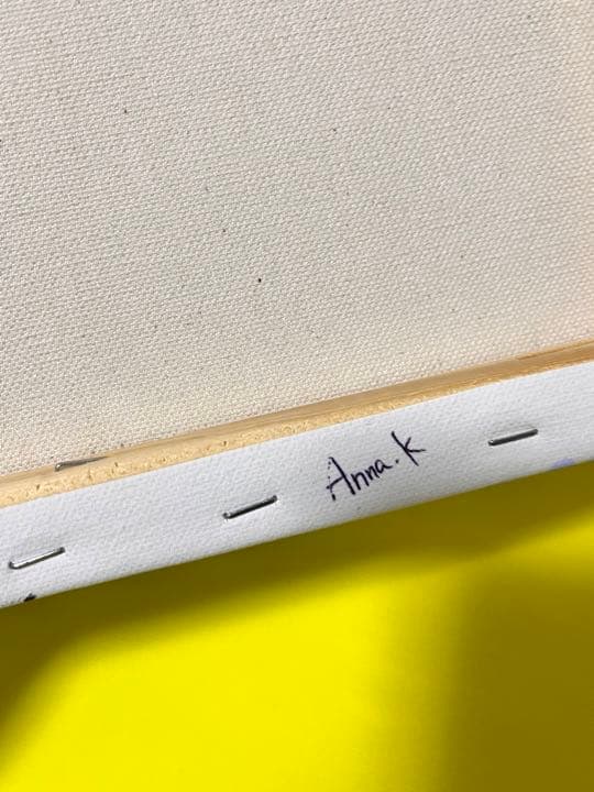 絵画ANNA.k ダチョウの背中