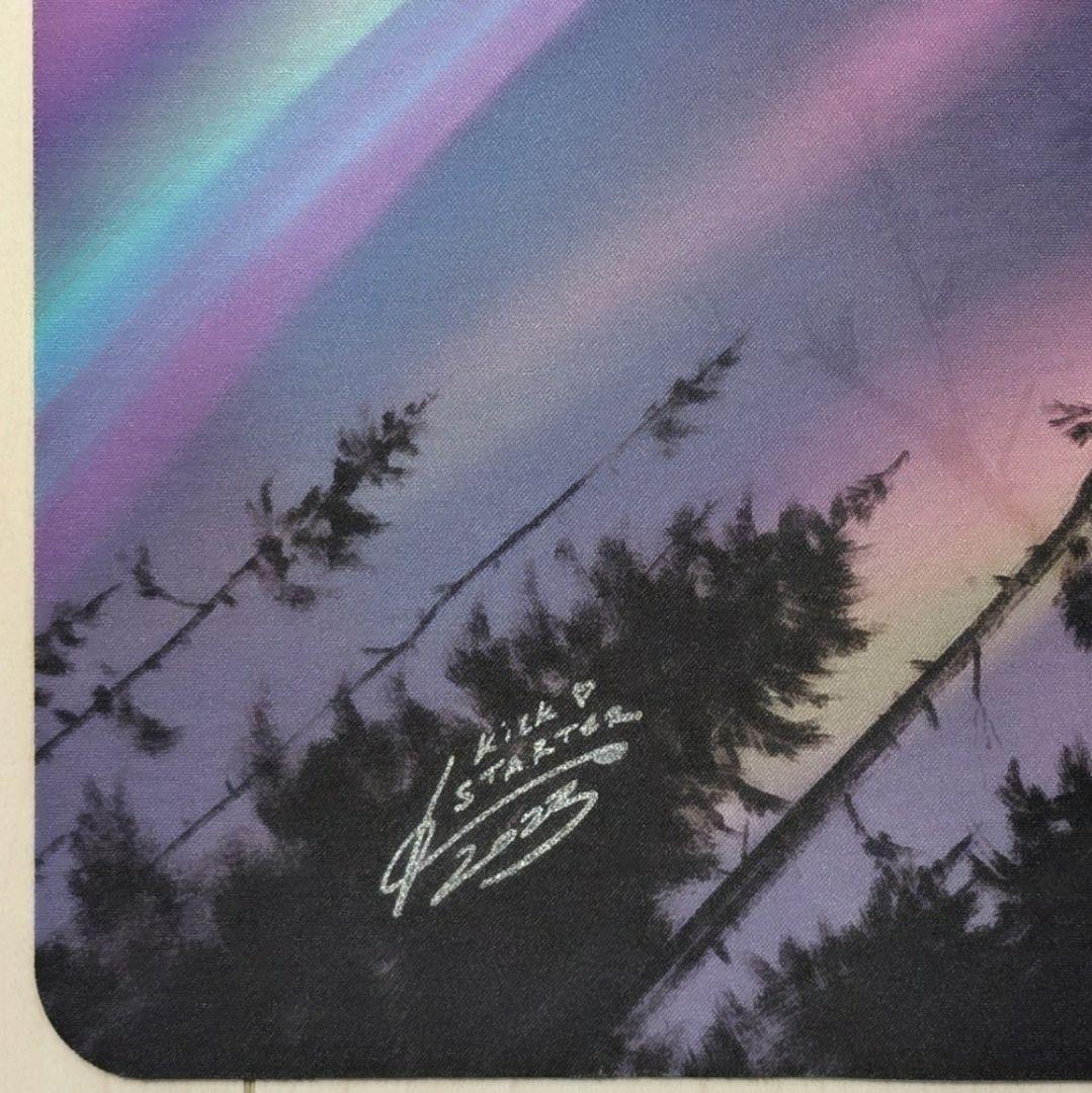 【未使用】虹色の橋　プレイマット　サインド