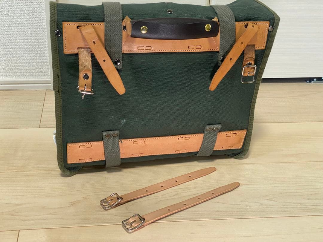 OSTRICH オリーブグリーン サイドバッグ