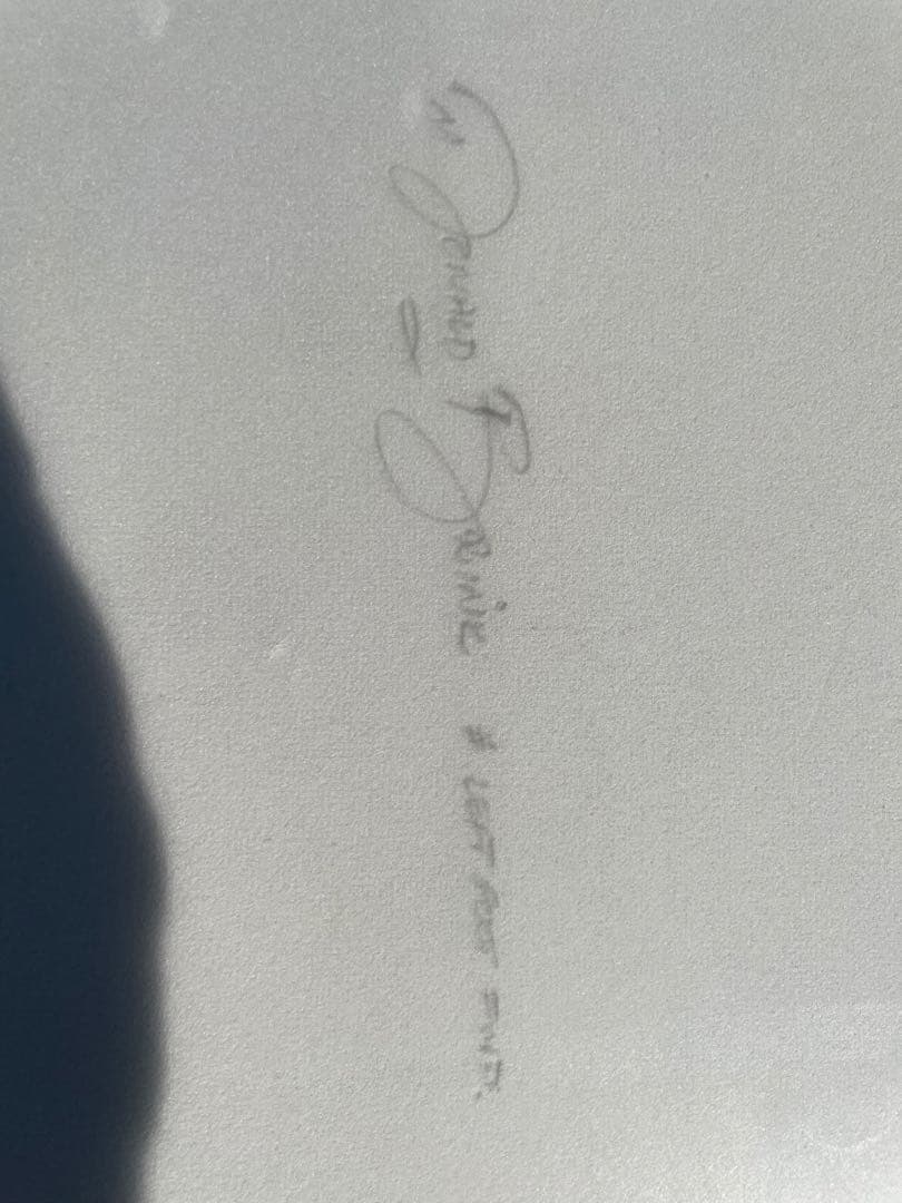 貴重　DONALD BRINKがシェイプする非対称ボード5.6