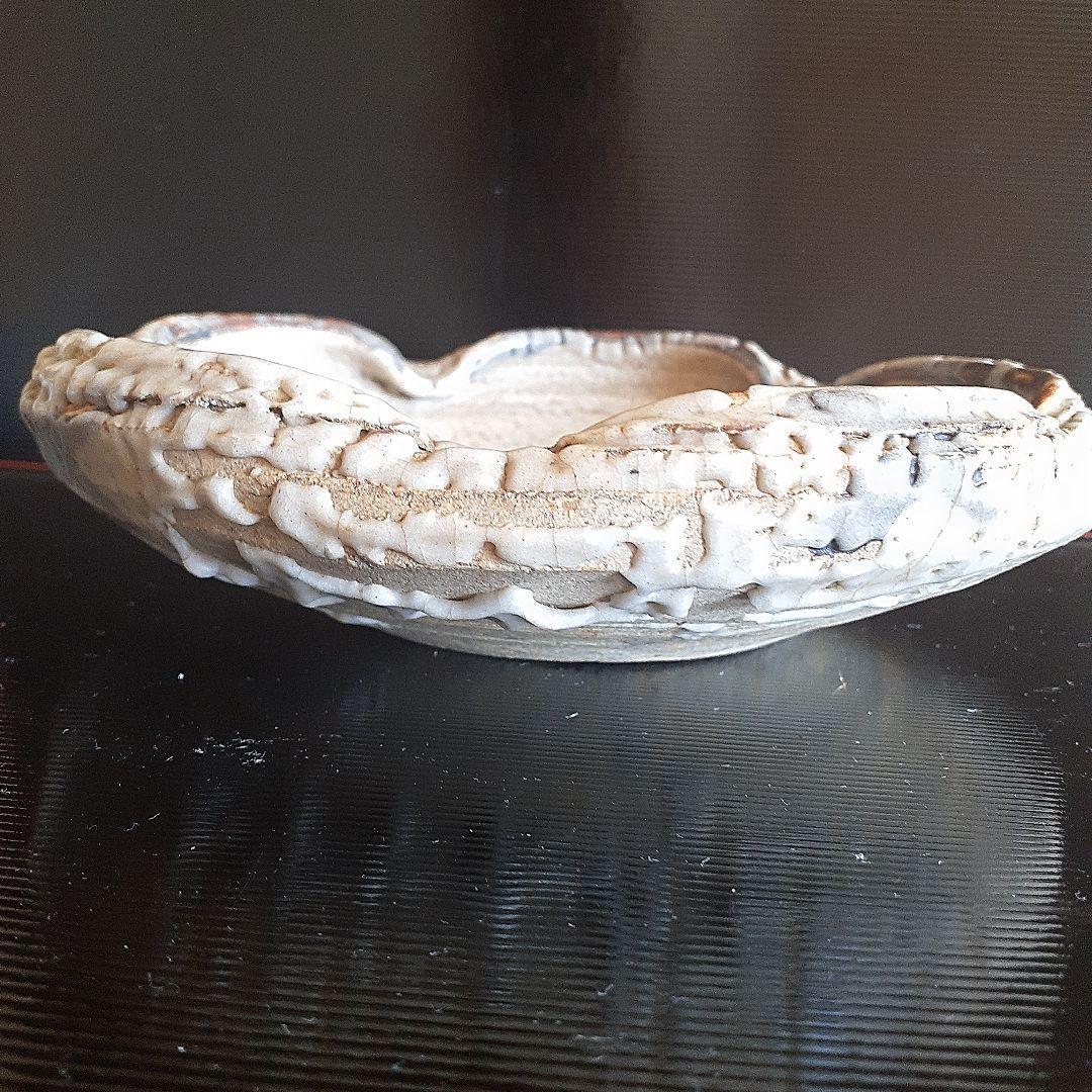 江戸時代古絵志野菓子器箱付き