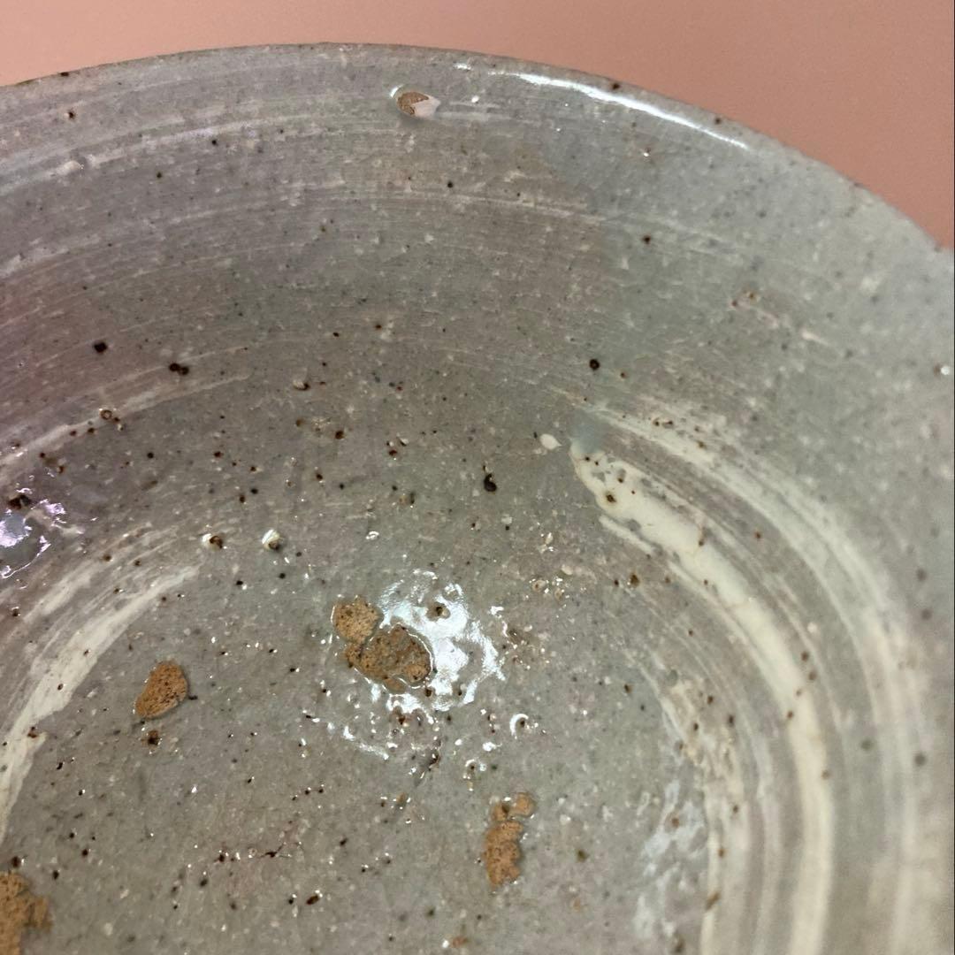 韓国人間国宝 池順鐸作 高麗陶窯 茶碗 共箱 共布 栞付 1客