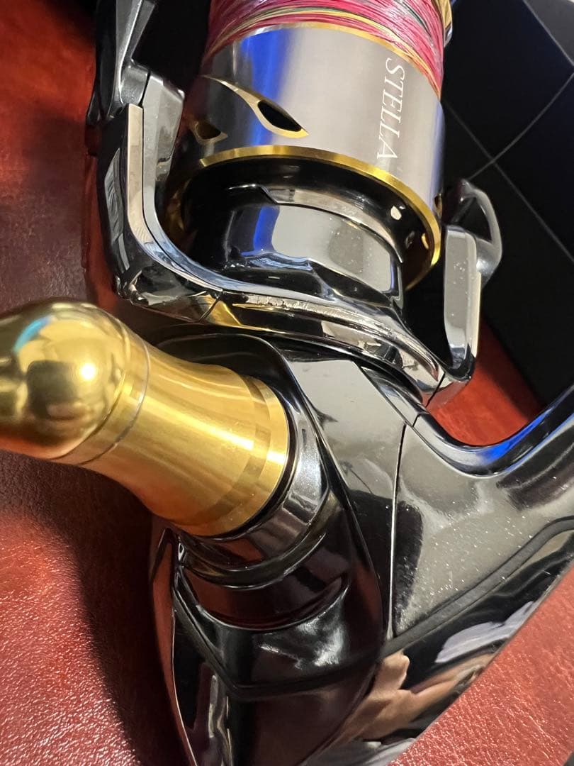 シマノ ステラ 4000XG 夢屋ハンドル　スプール付き