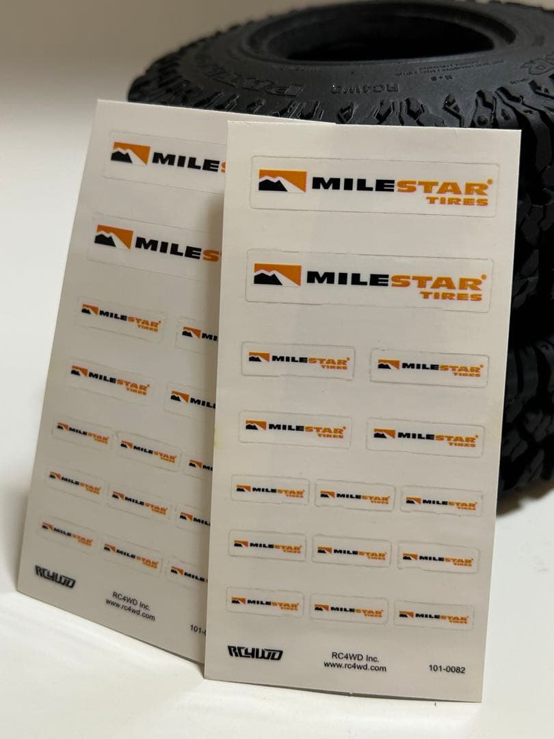 RC4WD マイルスターパタゴニア　1.9タイヤ