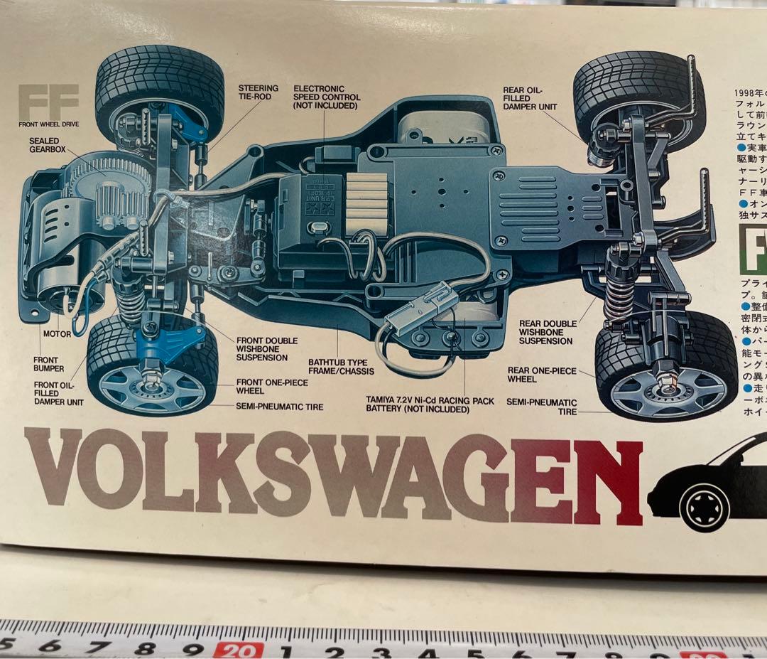 TAMIYA 1/10 電動RC フォルクスワーゲン　ニュービートル