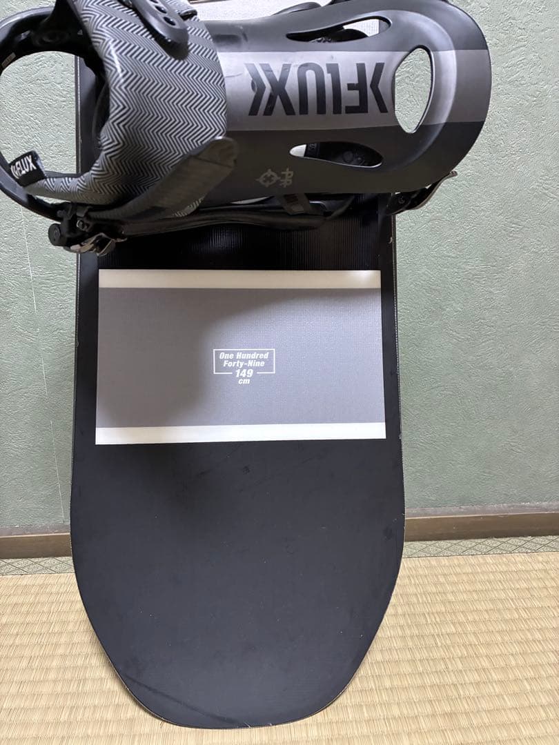 RIDE agdnda スノーボード　FLUX バインディング付き　149cm