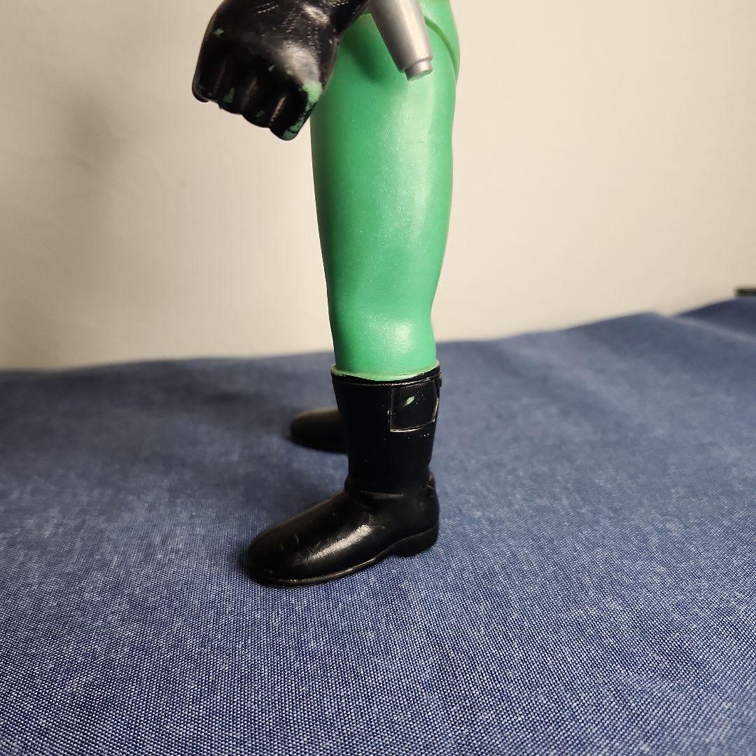 s*3様 ミドリレンジャー　ソフビ　面なし　武器なし　マントなし。レア