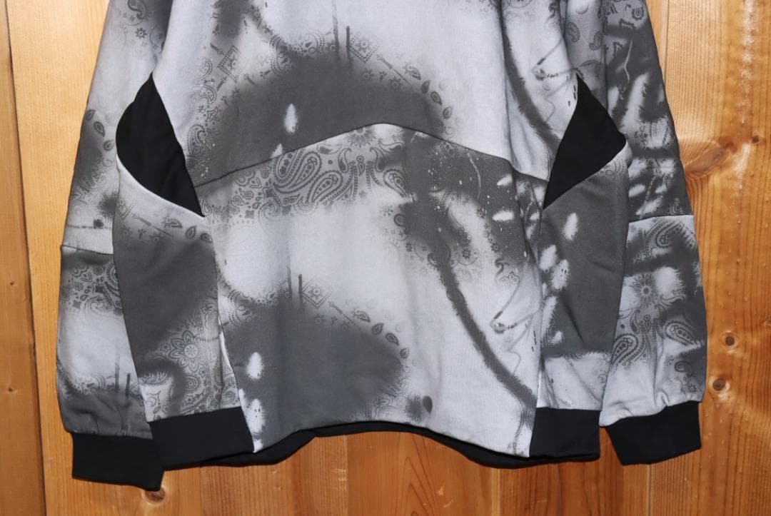 新品 ラッセルノ クルーネック プルオーバー スプレーペイズリー(6/XL) Ⓗ