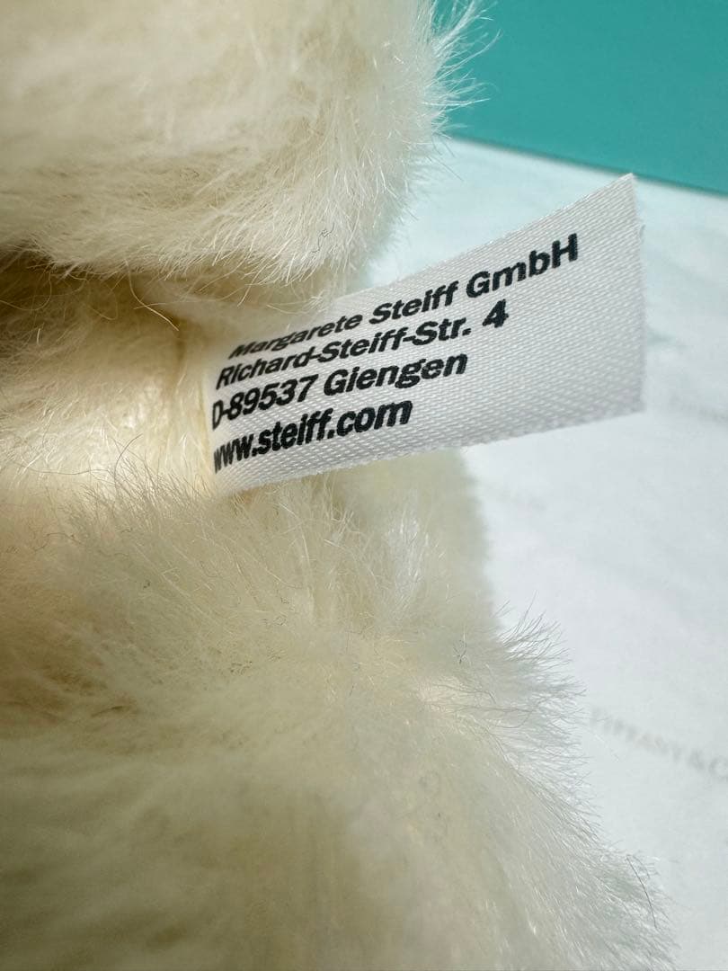 【限定・希少】ティファニーベア 2018年 クリスマス限定品 No.579