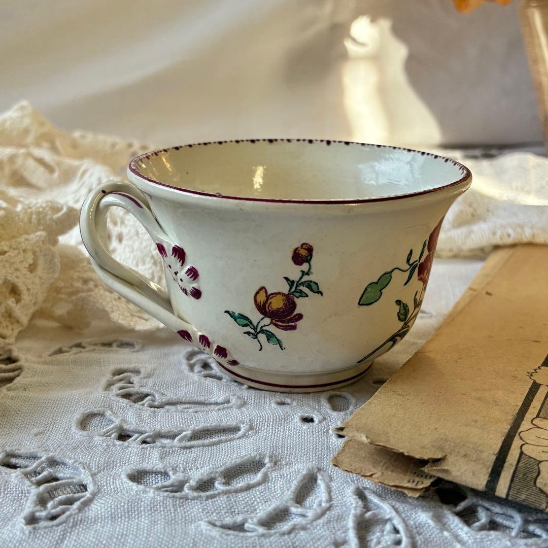 Gien フランス　ピンク　アンティーク　b 多色刷り　c&s 勿忘草