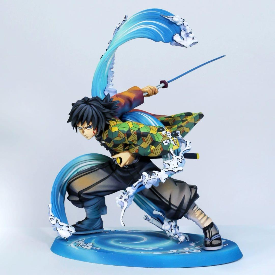 鬼滅の刃 スーパープレミアム 冨岡義勇 リペイント 二次元彩色 2D フィギュア