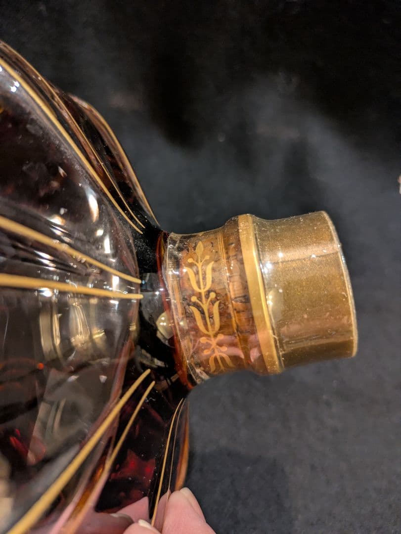 Hennessy　ナポレオン　バカラ　王冠型　ブランデー　古酒