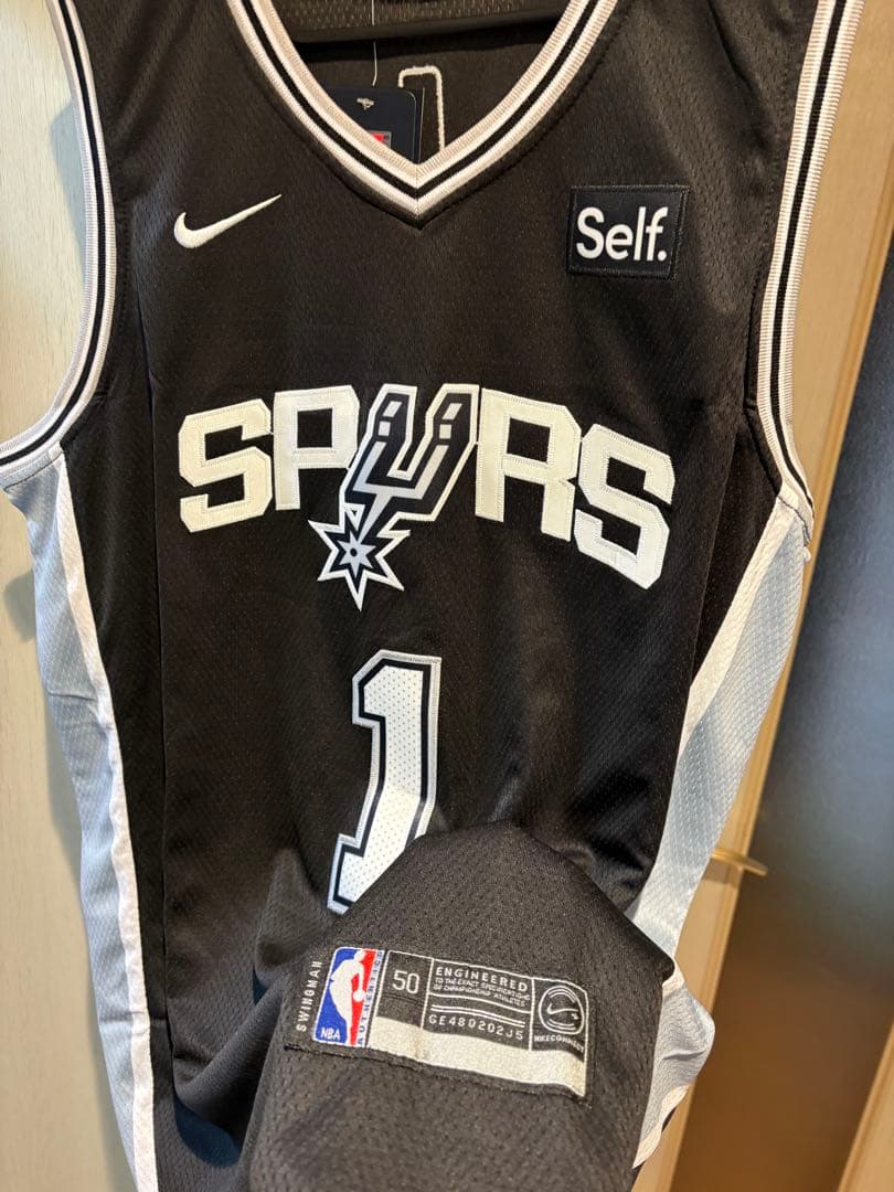 NBA スパーズ　ウェンバンヤマ　ユニフォームパンツセット