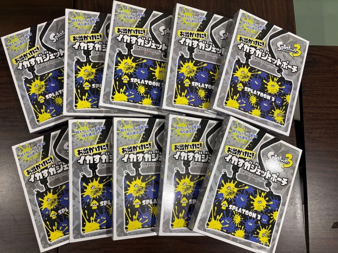 Splatoon 3 イカスガジェットポーチ　60個　大量出品