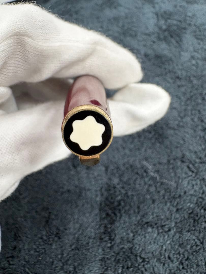 Montblanc 赤 万年筆 専用ボックス付き