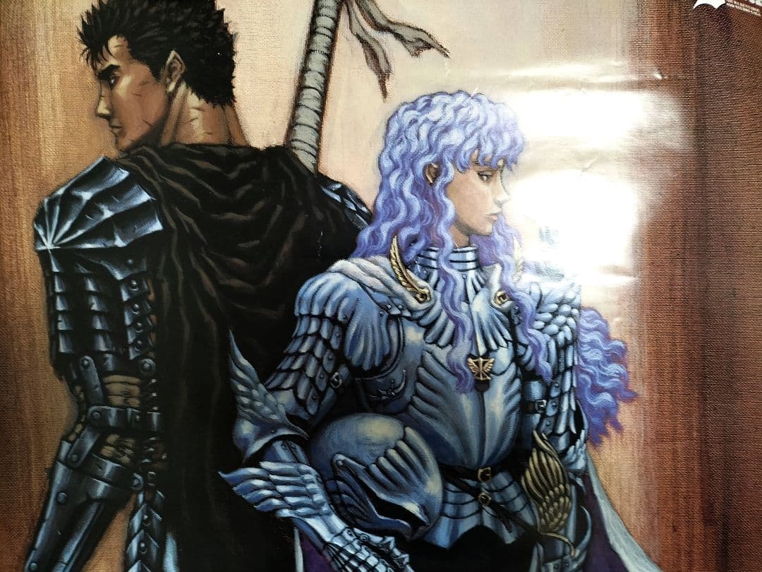 ベルセルク ポスター グリフィス&ガッツ 2001年 ヤングアニマル 三浦建太郎