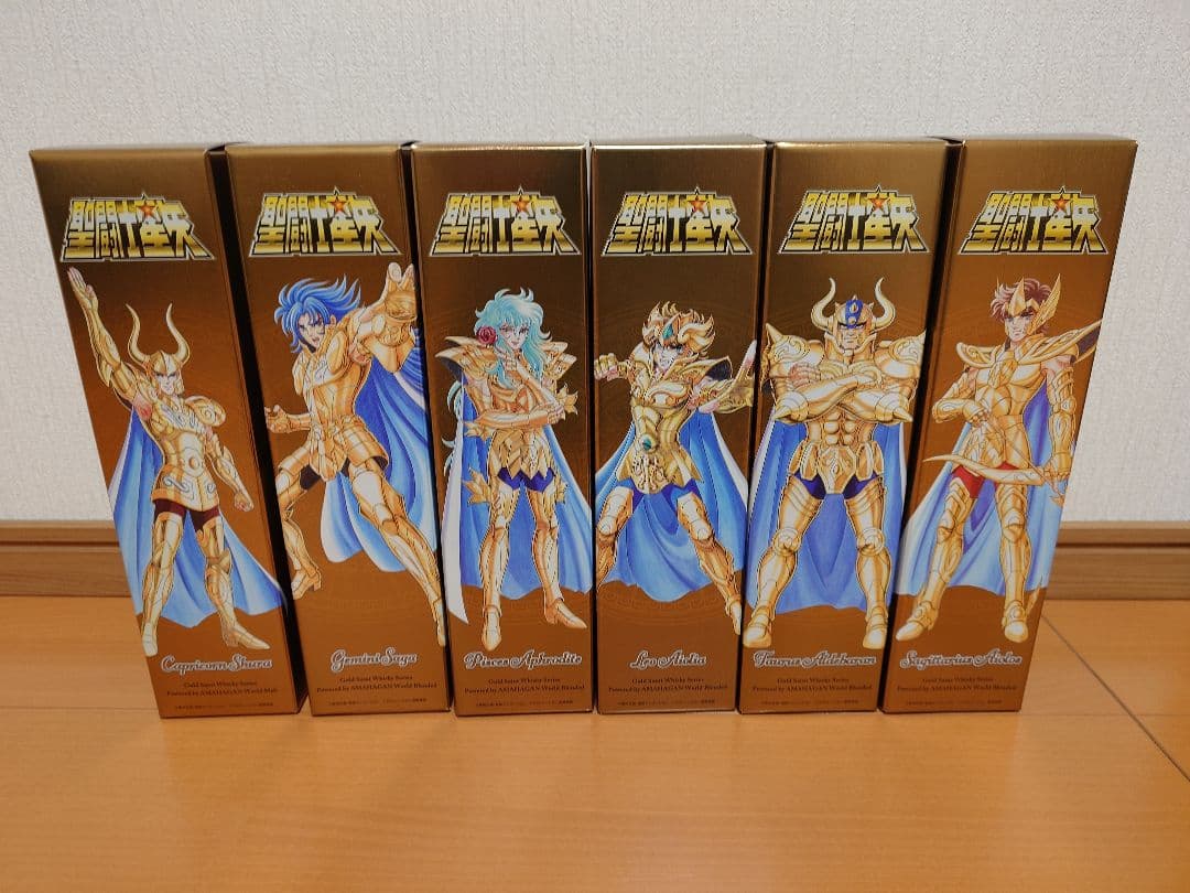 【最安値】聖闘士星矢 ウイスキー AMAHAGAN 12本 コンプリートセット