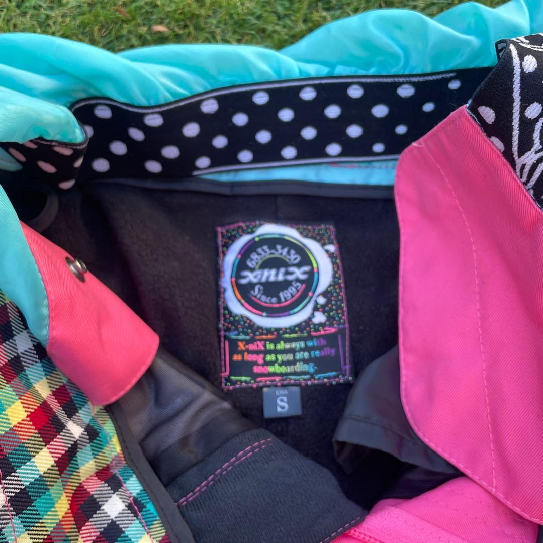 【美品】arg × XNIX／スノーボード ウェア 上下セット レディース