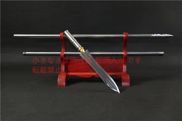 模様鋼覇王銃2  古兵器 武具 刀装具 日本刀 模造刀