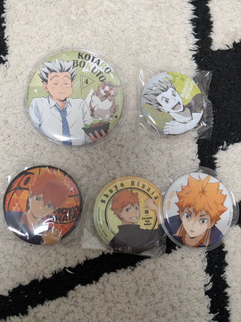 ハイキュー缶バッチバラ売り⭕️