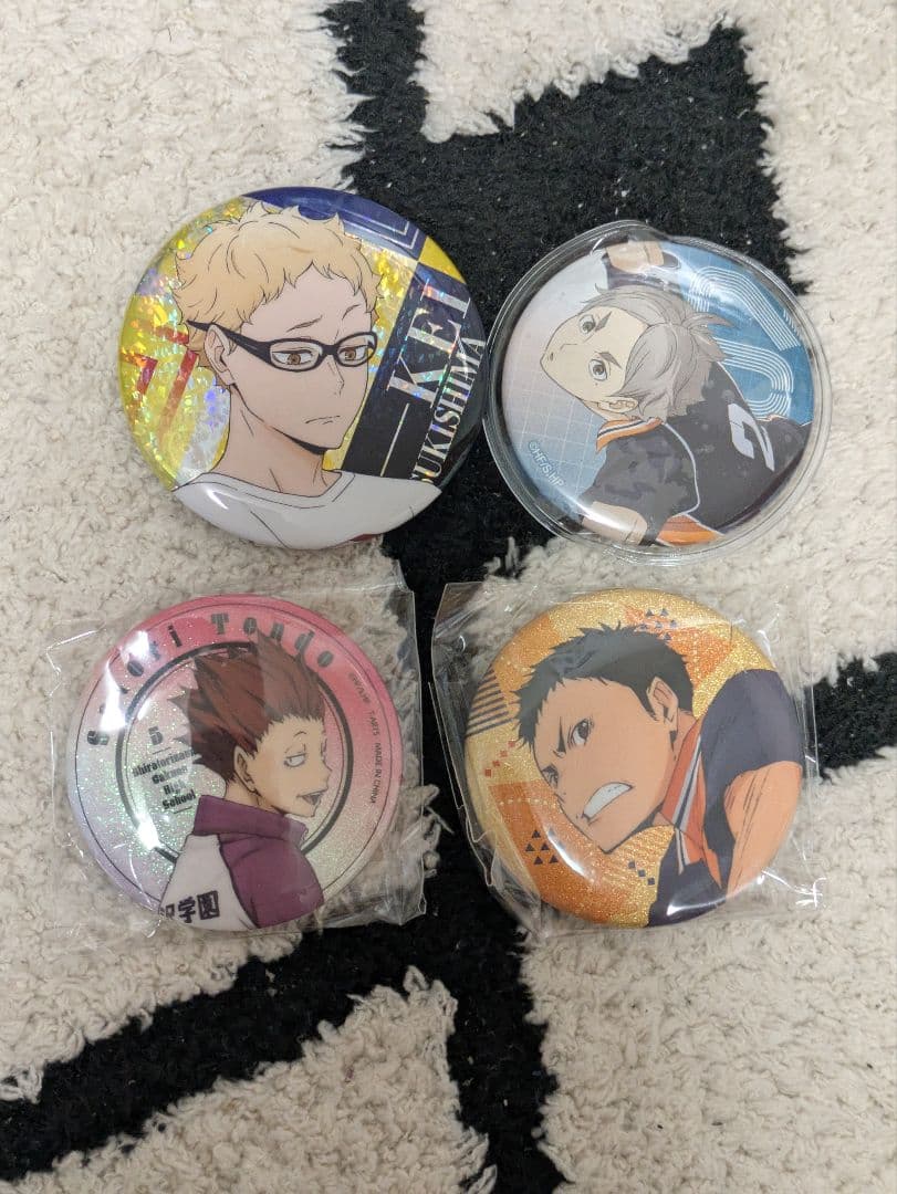 ハイキュー缶バッチバラ売り⭕️