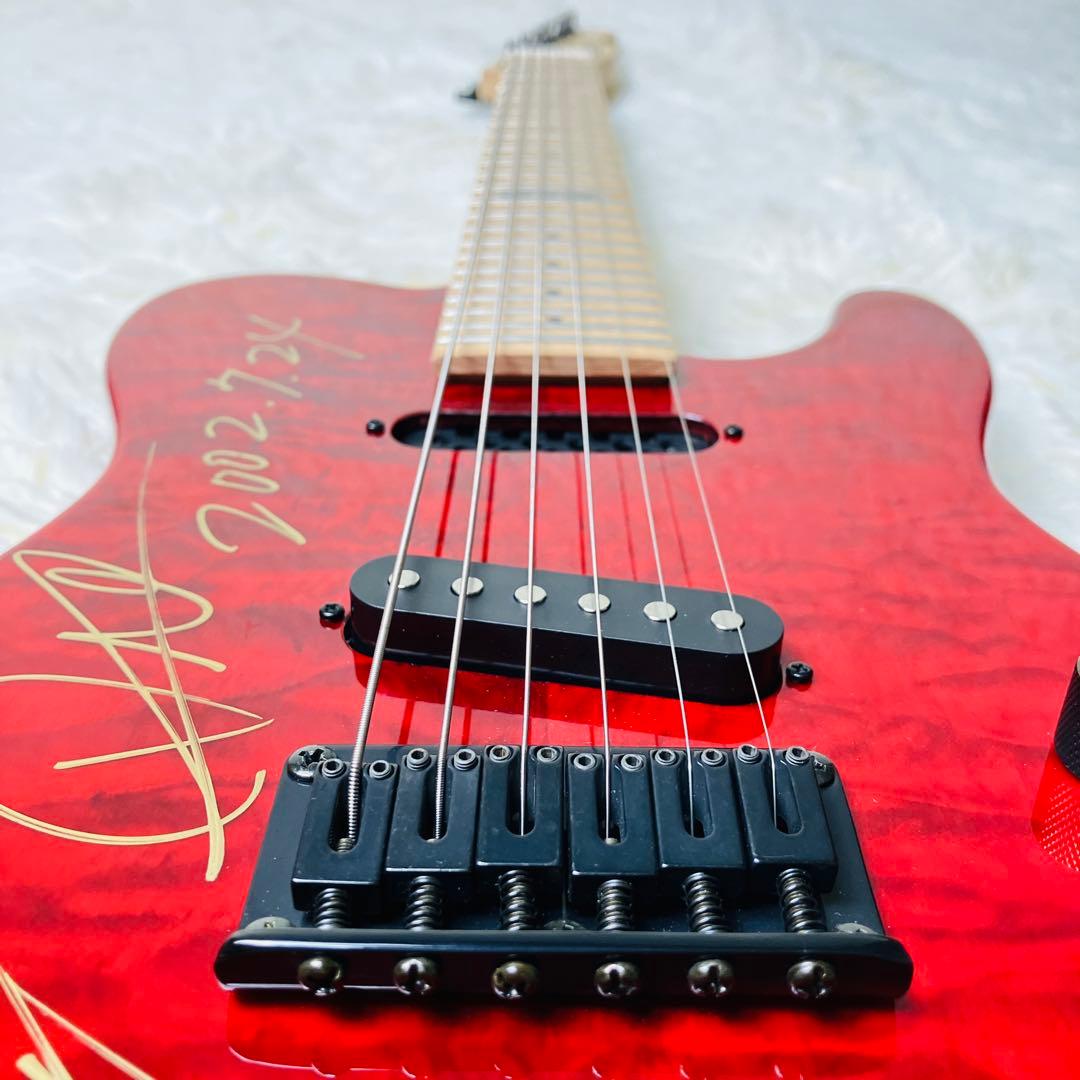 激レア　DIR EN GREY EDWARDS ミニギター　Dieモデル　サイン