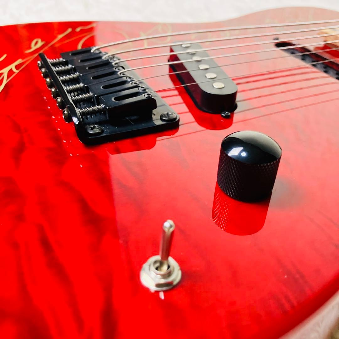 激レア　DIR EN GREY EDWARDS ミニギター　Dieモデル　サイン