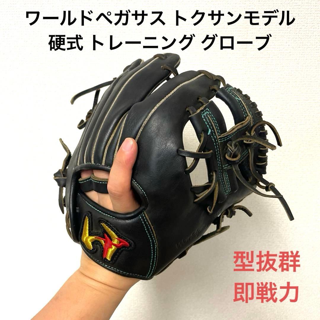 490 ワールドペガサス 即戦力 型抜群 硬式 トレーニング グローブ
