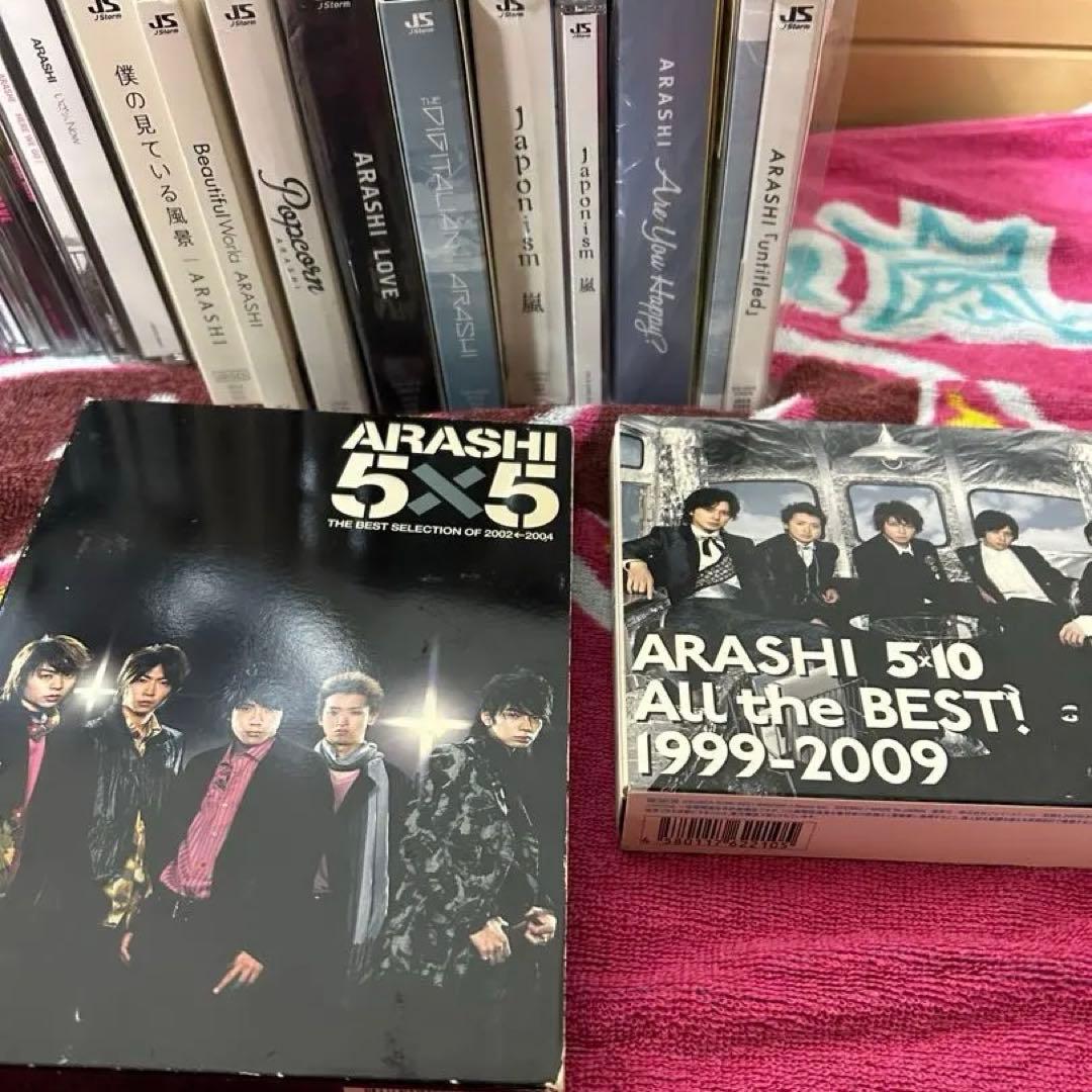 ARASHI CD 大量 コンサートグッズ セット 嵐 Tシャツ バッグ ペンラ