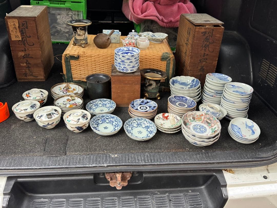 ‼️リサイクルFORT‼️買取現場〜直送便‼️本日買取の骨董品すべてまとめて一括売り‼️