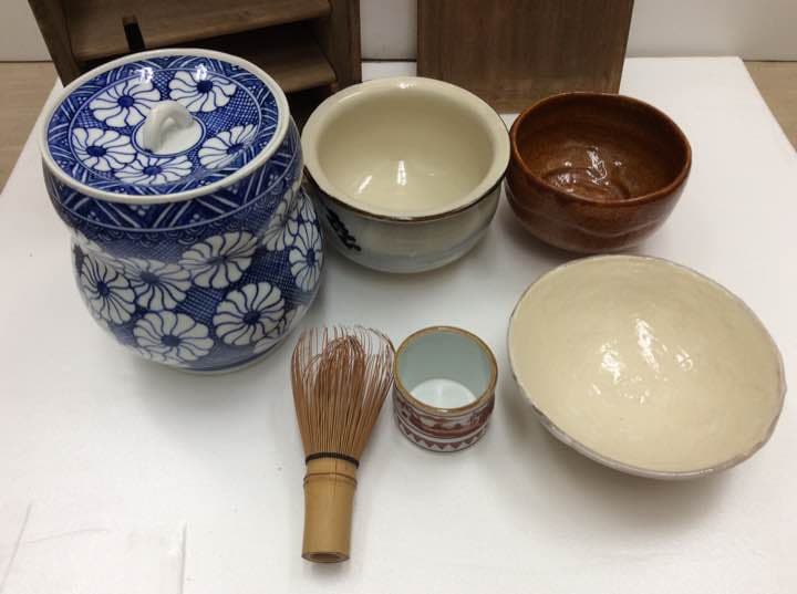 茶道セット 木箱入り