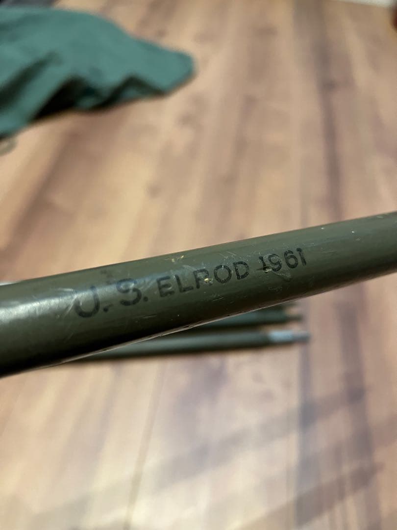 は*る様 USパップテント　ポール蚊帳グランドシート、ランドリーバッグ付き　軍幕