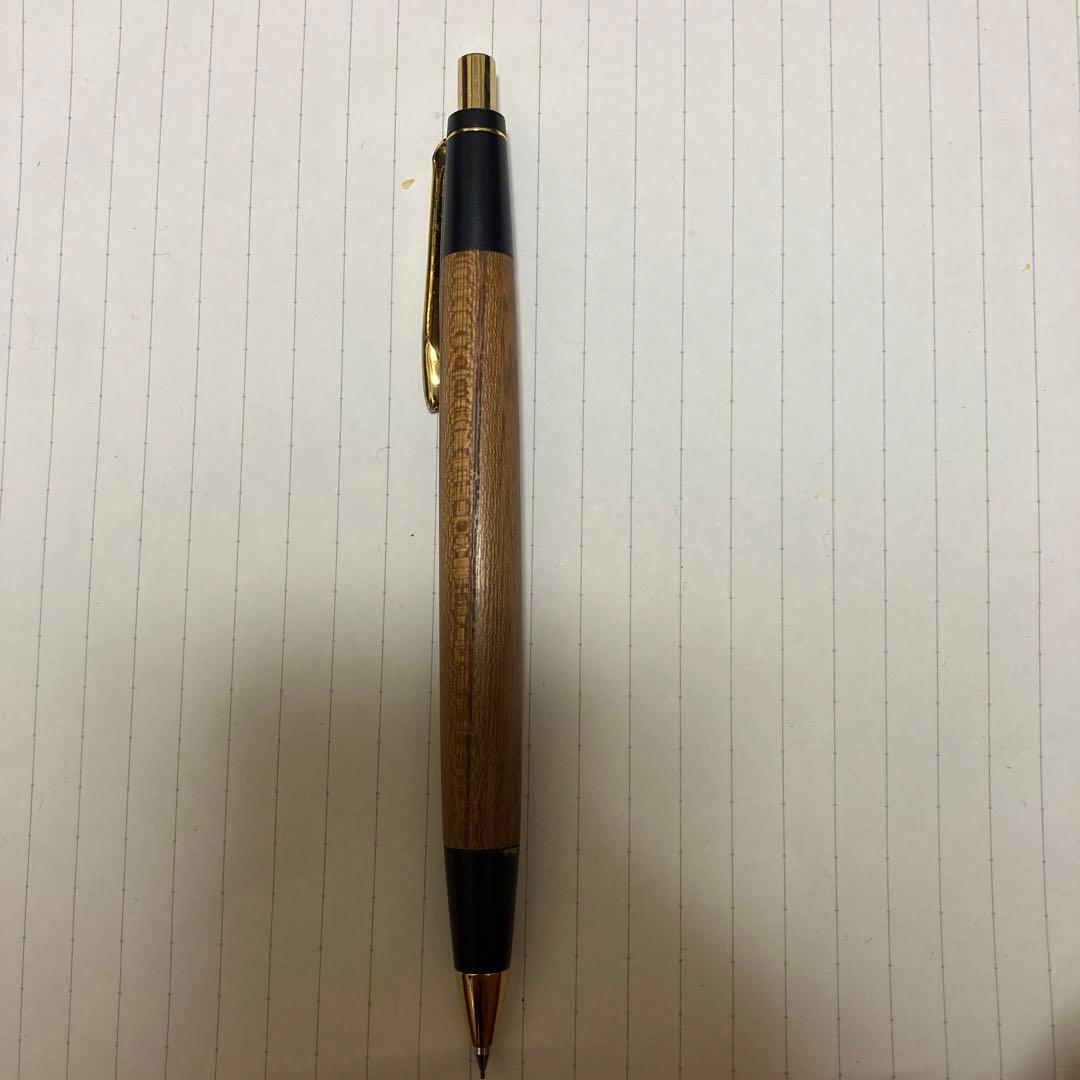 野原工芸　桑　木製シャープペンシル 木目調