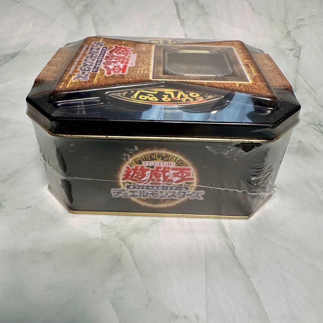 遊戯王 コレクターズティン 2005 缶 シュリンク付き未開封