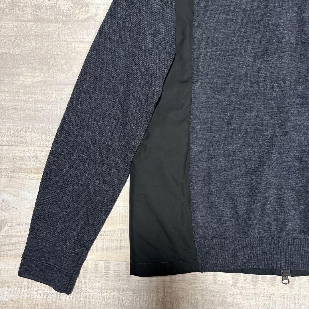 マスターバニー★毛80%混★ストレッチジップジャケット【メンズ サイズ4（M）】