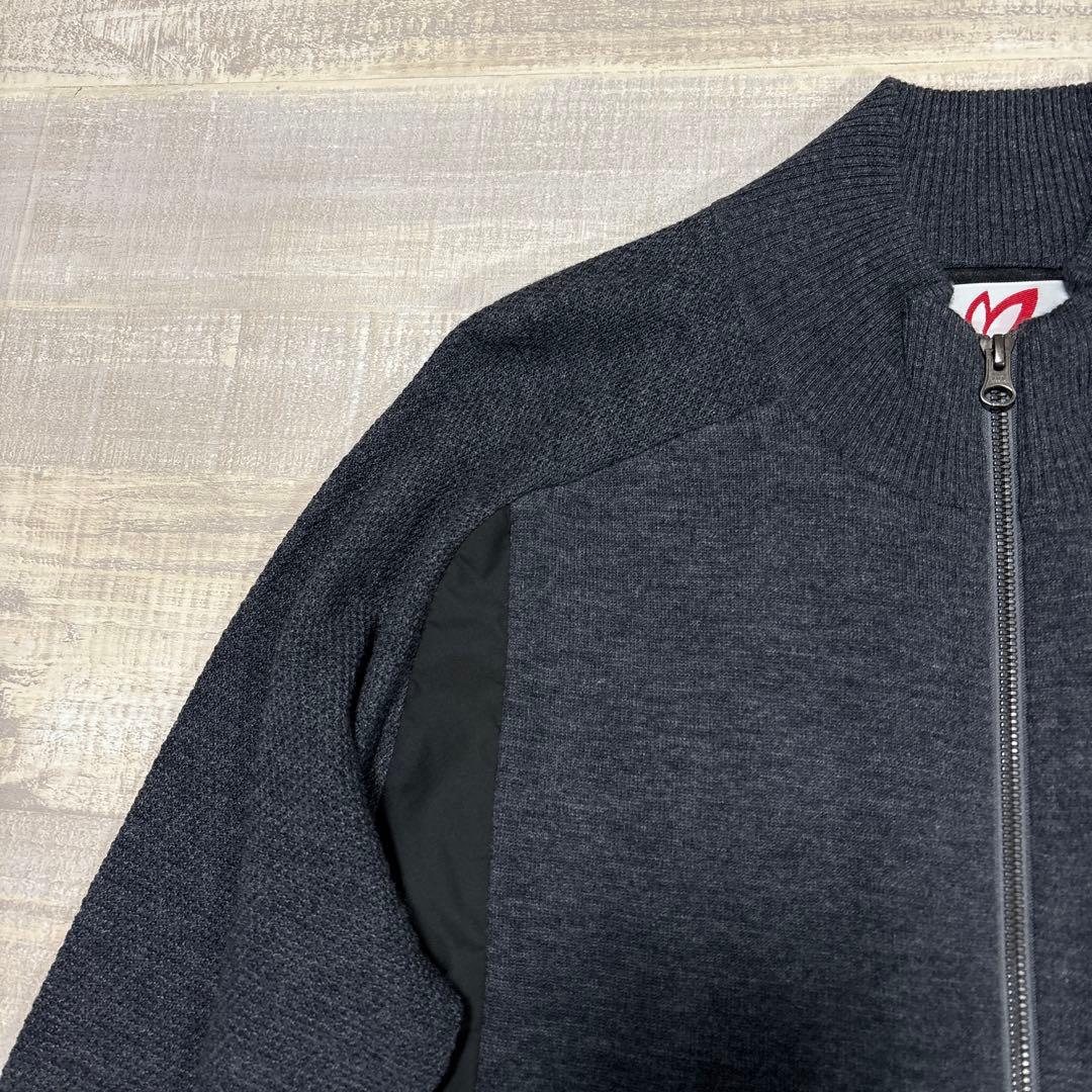 マスターバニー★毛80%混★ストレッチジップジャケット【メンズ サイズ4（M）】