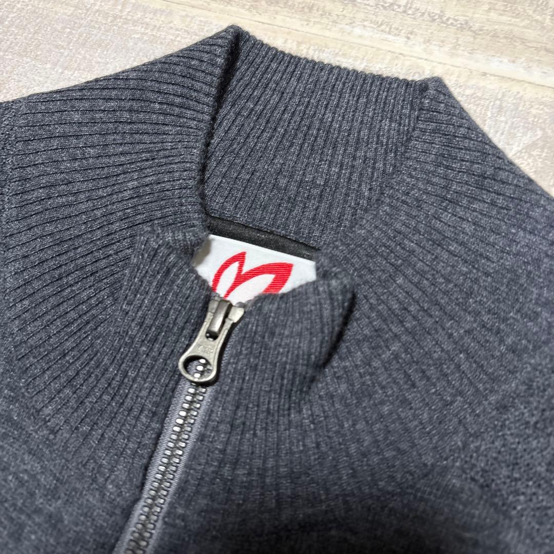 マスターバニー★毛80%混★ストレッチジップジャケット【メンズ サイズ4（M）】