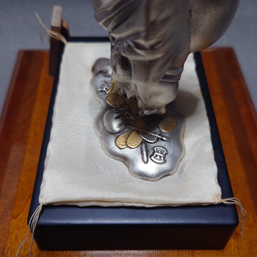 純銀製布袋ガラスケース付き【匿名配送】