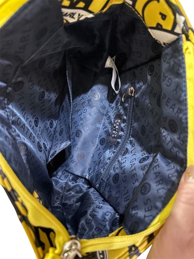 PEARLY GATES スマイリーフェイス ハワイ限定ラウンドトートバッグ