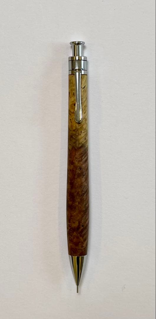 工房楔 花梨紅白（こぶ杢） シャーペン