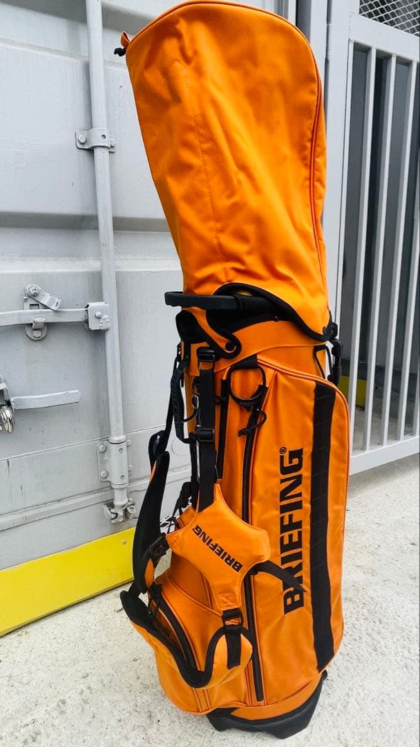 BRIEFING スタンドバッグ オレンジ