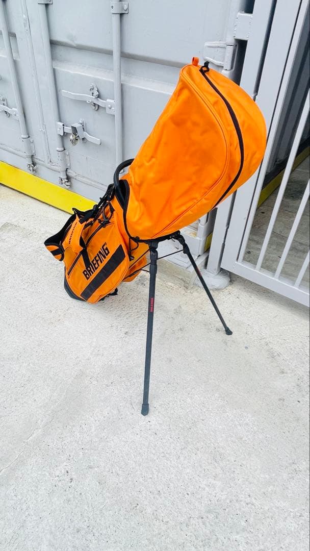 BRIEFING スタンドバッグ オレンジ