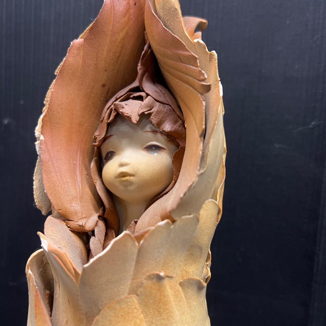 〇J⑦1001 ビンテージ 竹内祥子 陶人形 フィギュリン 女の子